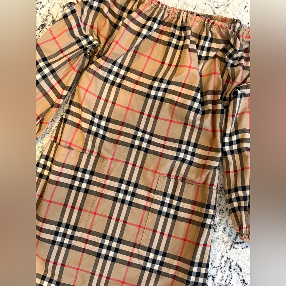 Burberry girls nova check dress 6y nwot - Picture 2 of 4